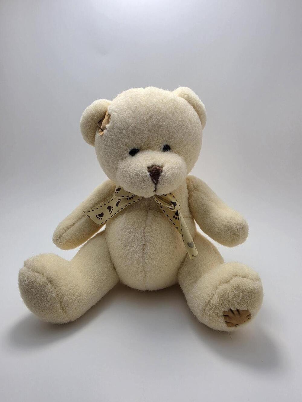 Fiesta Teddy Bear Patchwork Bandaid Get Better Soon Bear Plush, Vintage (8 inch)